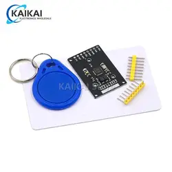 MINI RFID module RC522 Kits S50 13.56 Mhz 6cm With Tags SPI Write & Read for arduino  2560