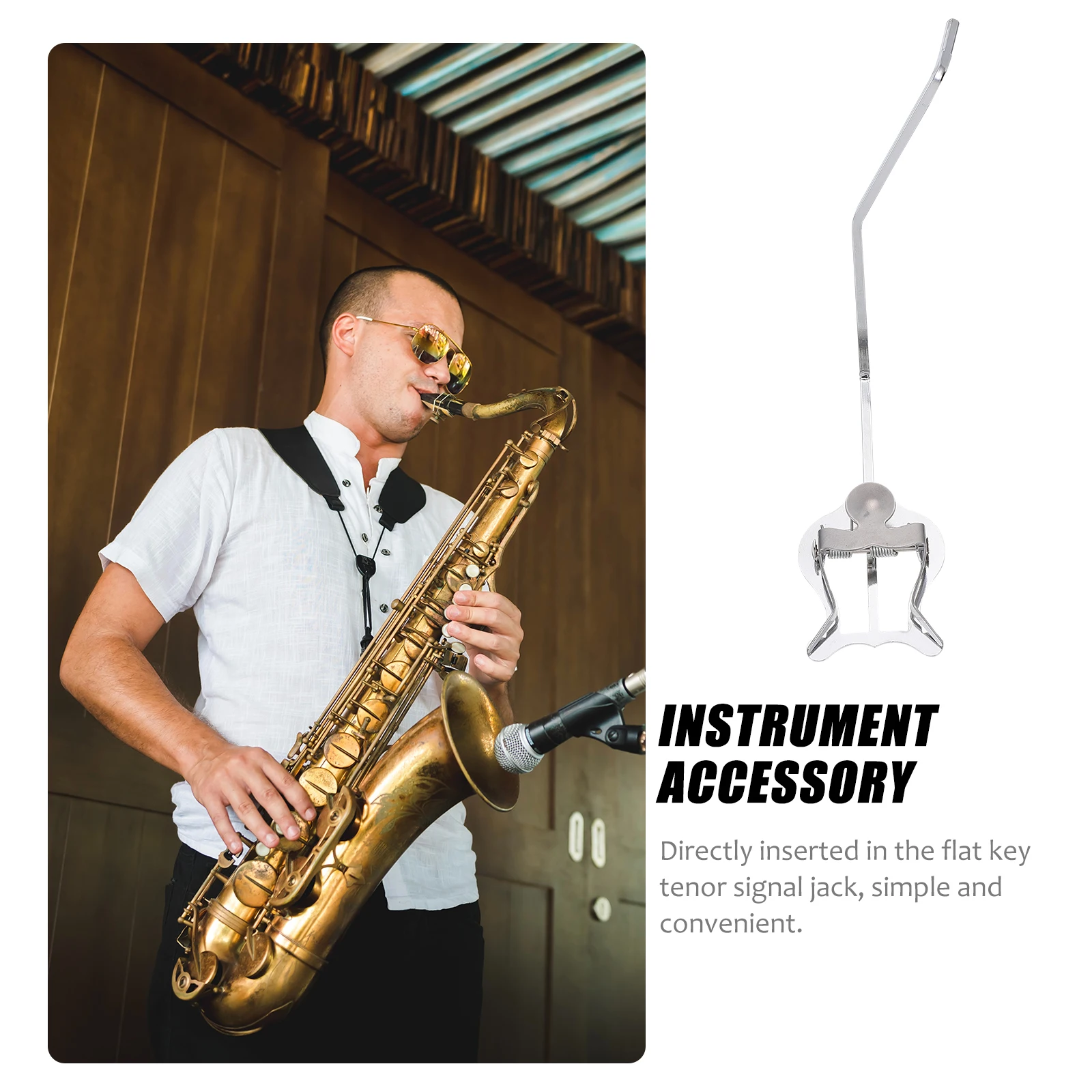 

Marching Book Clamp Instrument Accessory Portable Score Clip Harp Metal Plating Holder