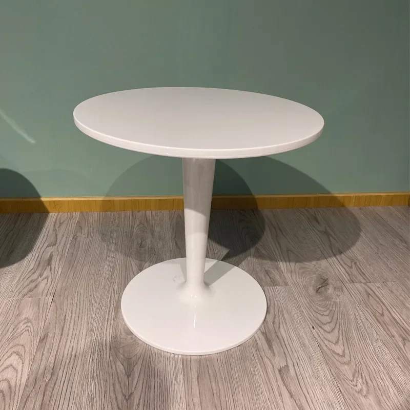 Acrylic Edge Table Nordic Simple Transparent Tea Table Balcony Small Round Table Creative Corner Modern Small Coffee