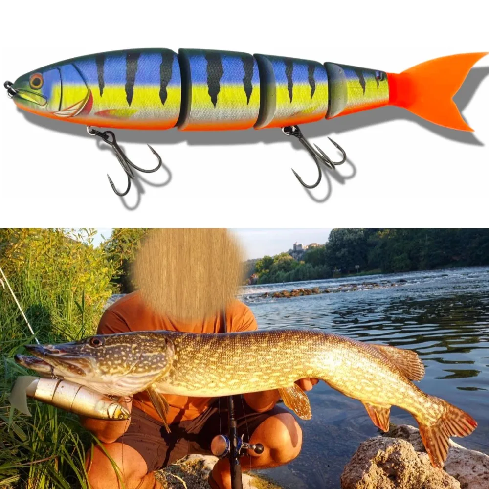 2024 Swimbaits 170mm 200mm Balam Fishing Lure Swimming Bait Jointed Floating Sinking Giant Hard Bait For Big Bait Bass Pike Lure