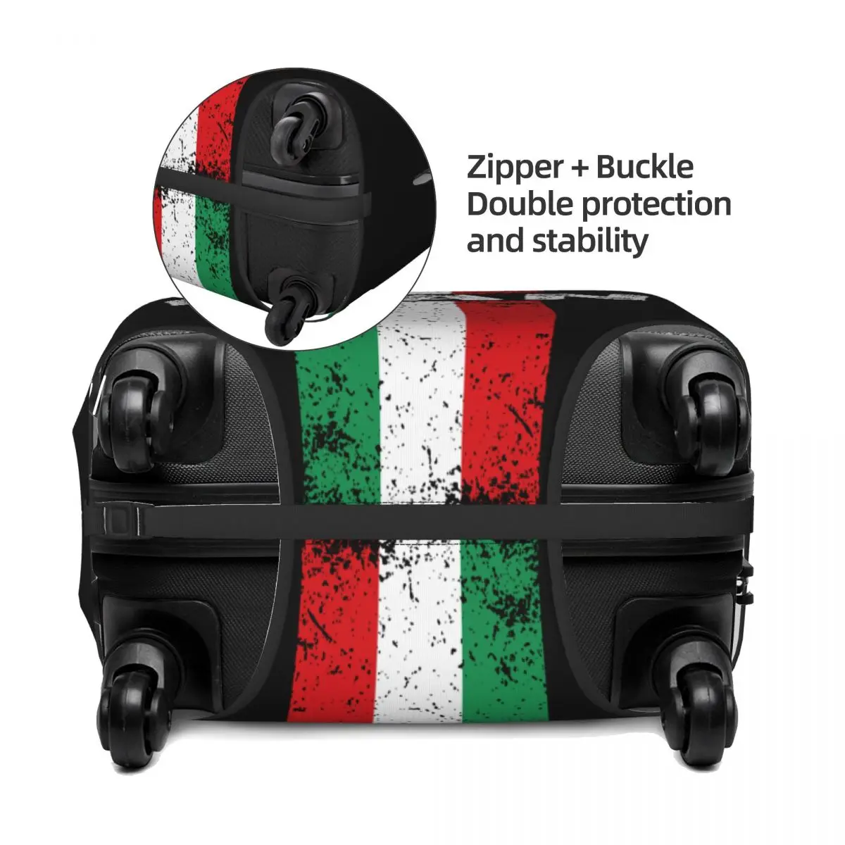 مخصص إيران العلم غطاء الأمتعة حامي مضحك الإيراني الوطنية حقيبة سفر يغطي لمدة 18-32 بوصة #3