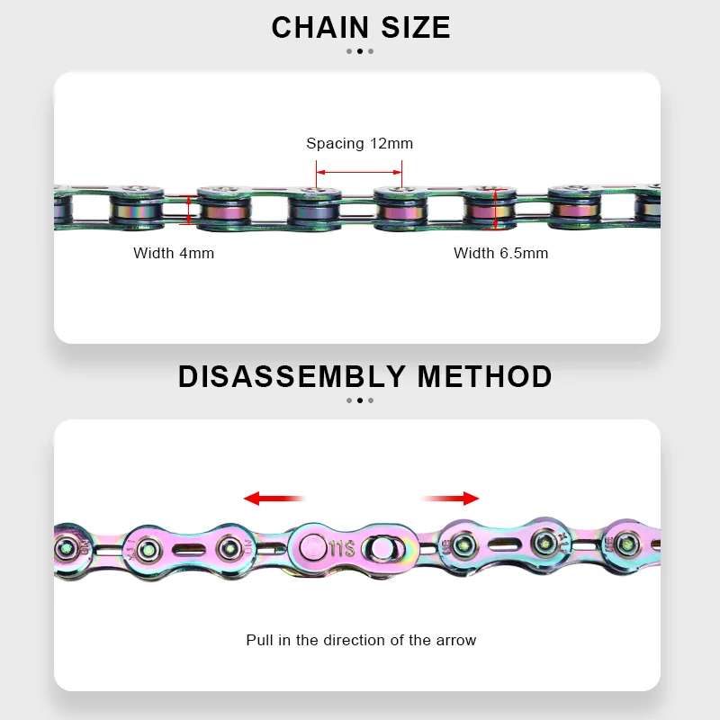 3 Pairs Bicycle Chain Connector Lock Quick Link For Road Bike Buckle Joint Magic Buckle MTB Cycling Parts 6/7/8/9/10/11/12 Speed