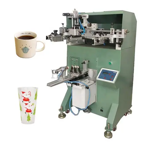 Automatic Cup Screen Printing Machine / Automatic Screen Printer / Screen Printing Machine