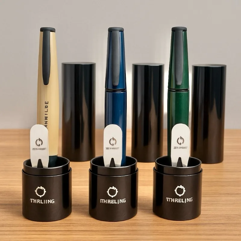 Pilot Timeline  Gen Neutral Pen  Black 0.7 Blue Resin Limited Edition Ballpoint Ball Pen cute stationery Gift Box for Business