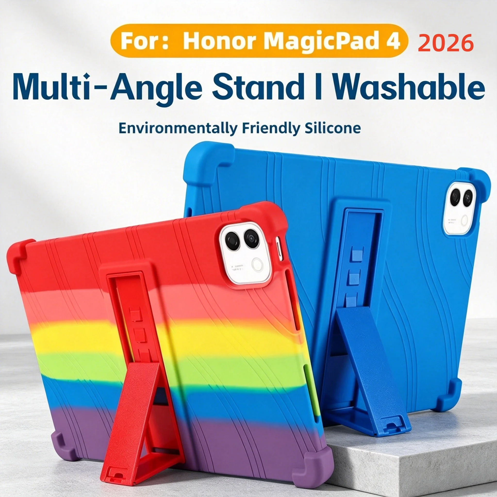 Silicone Tablet Case for Honor MagicPad 4 12.3