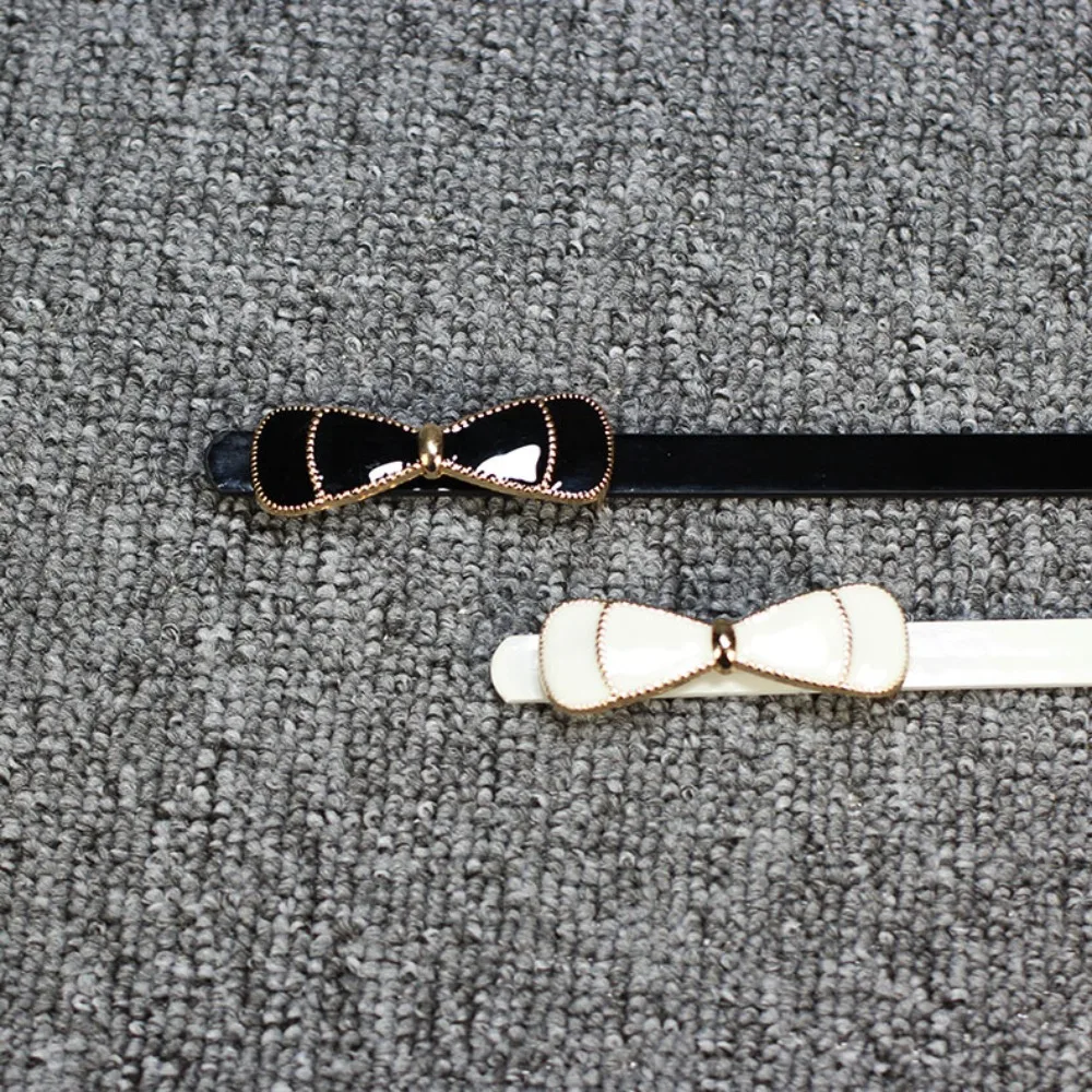New PU Leather Woman Belt Simple Style Durable Thin Waist Strap Solid Color Women Waistband for Jacket Jeans Decoration