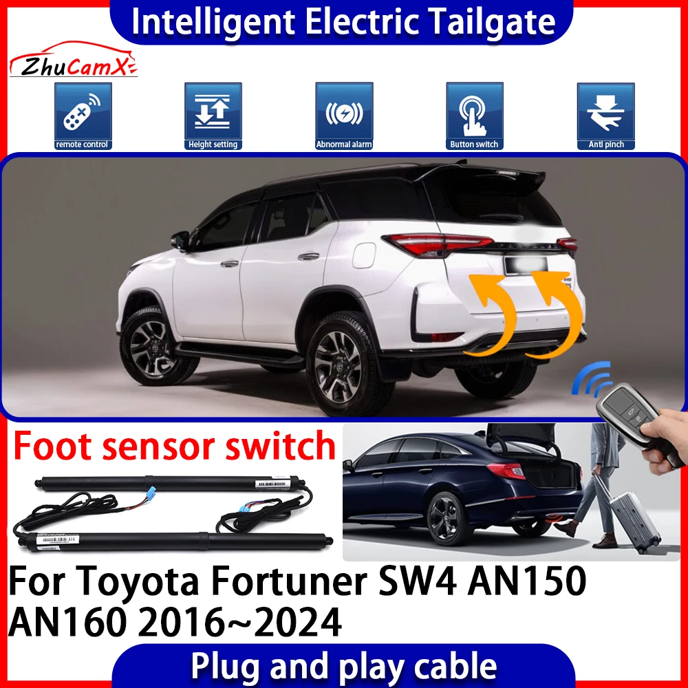 Automatic Lifting kit Opening Trunk Intelligent Electric Tail Gate Lift Tailgate for Toyota Fortuner SW4 AN150 AN160 2016~2024