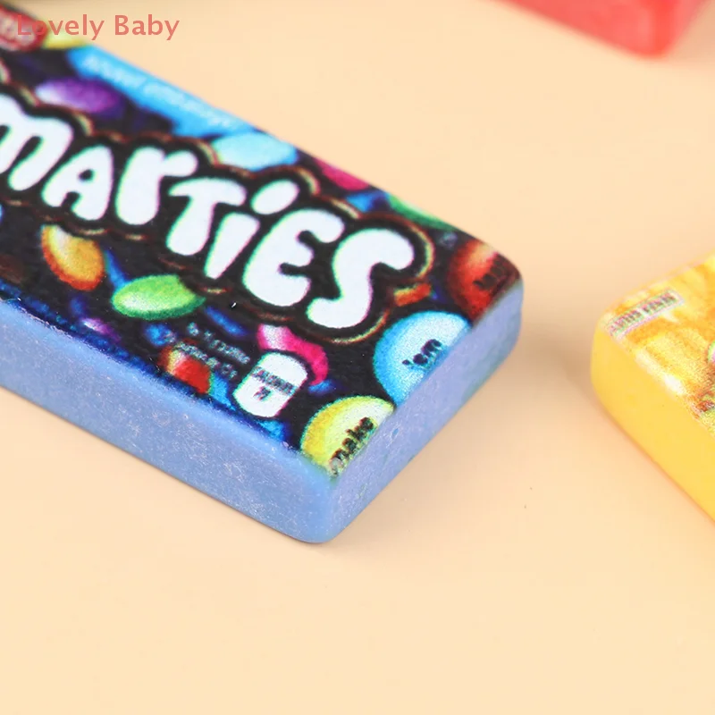 【BBS-7】10pcs/lot Dollhouse Miniature Supermarket Food Resin Snacks Kitchen Decor Toys