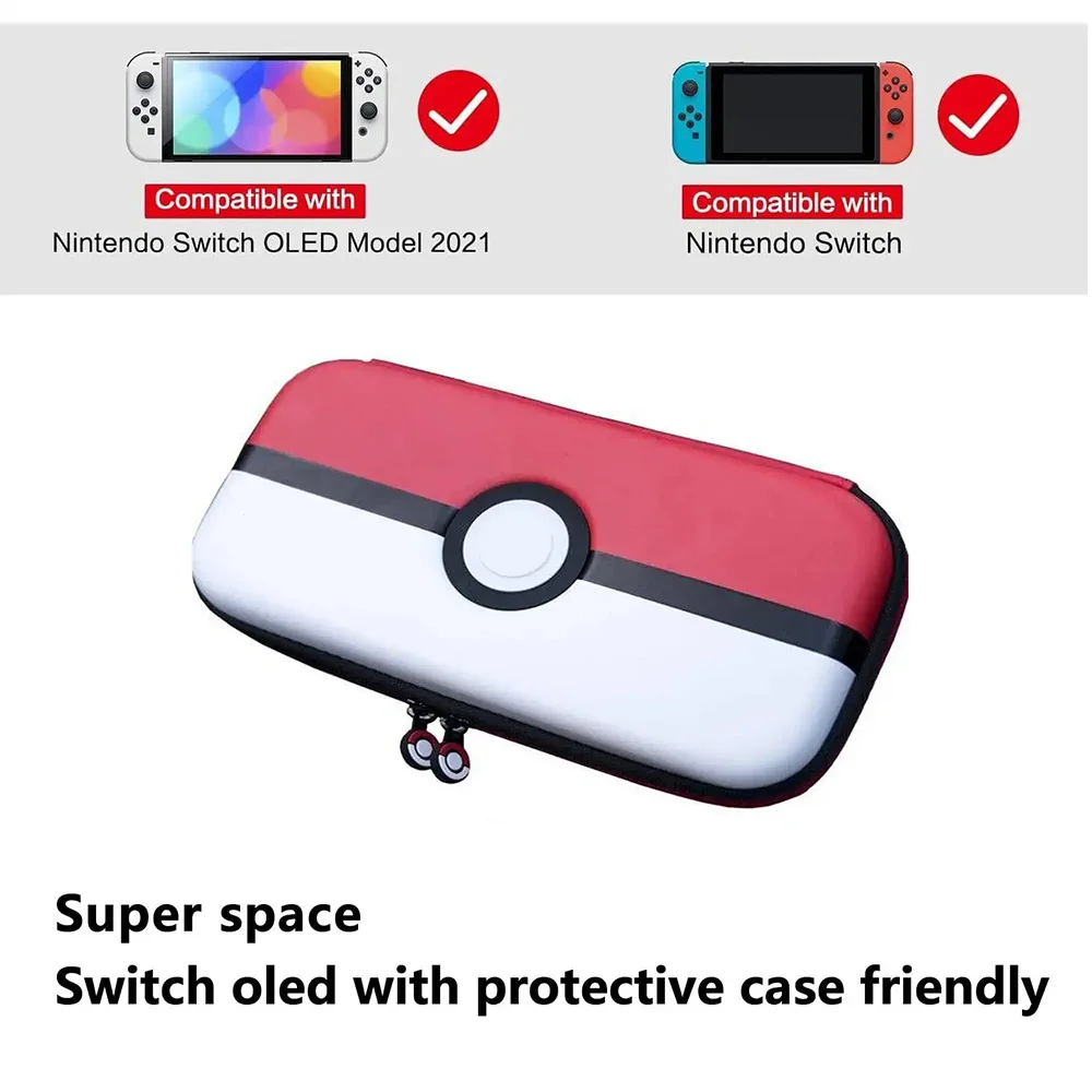 닌텐도 스위치와 호환되는 휴대용 케이스, OLED 게임 콘솔 액세서리, 보관 가방, 충격 방지 케이스, 보호 쉘 박스, 2024 신제품