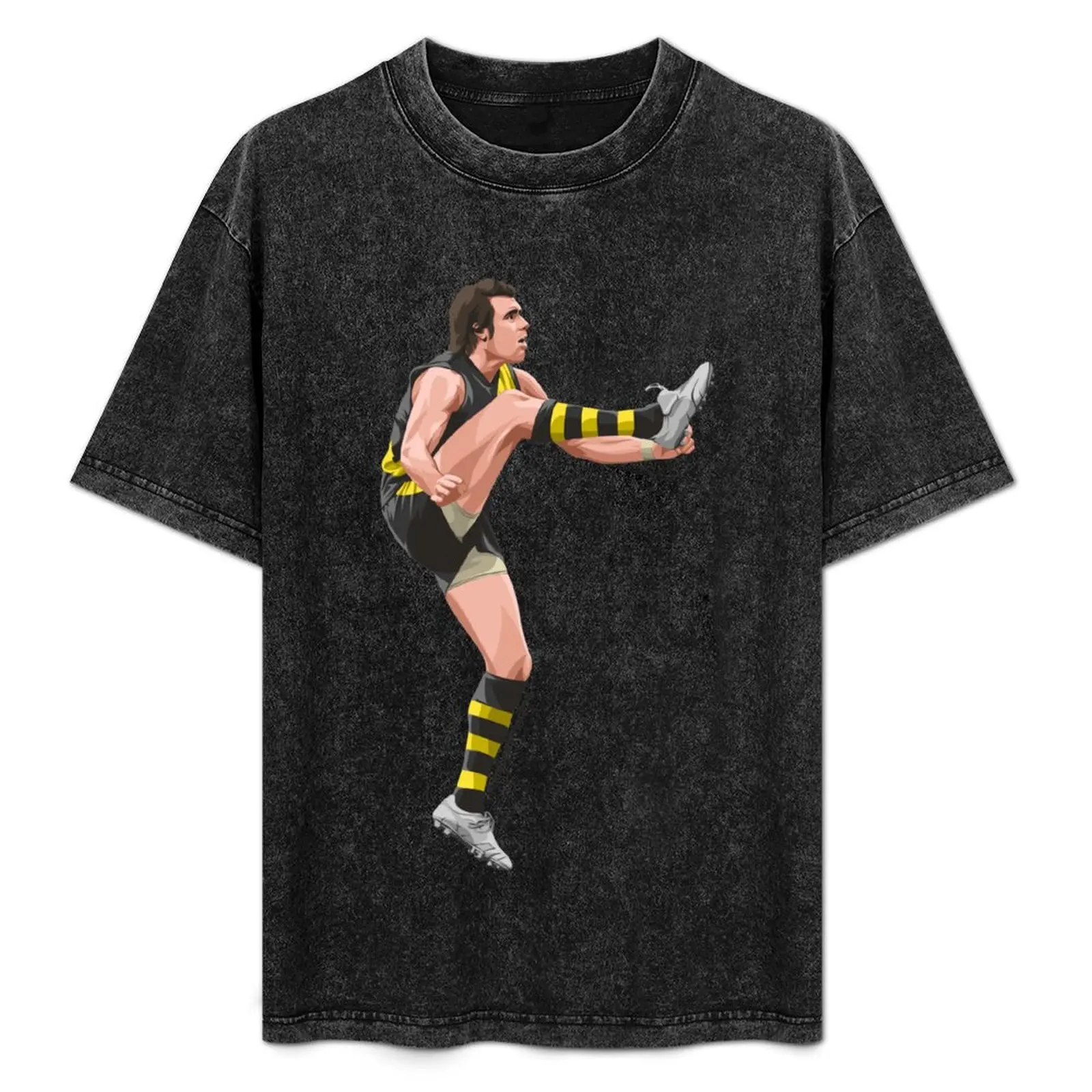 Matthew Richardson Kick T-Shirt Casual Graphic Print Tee