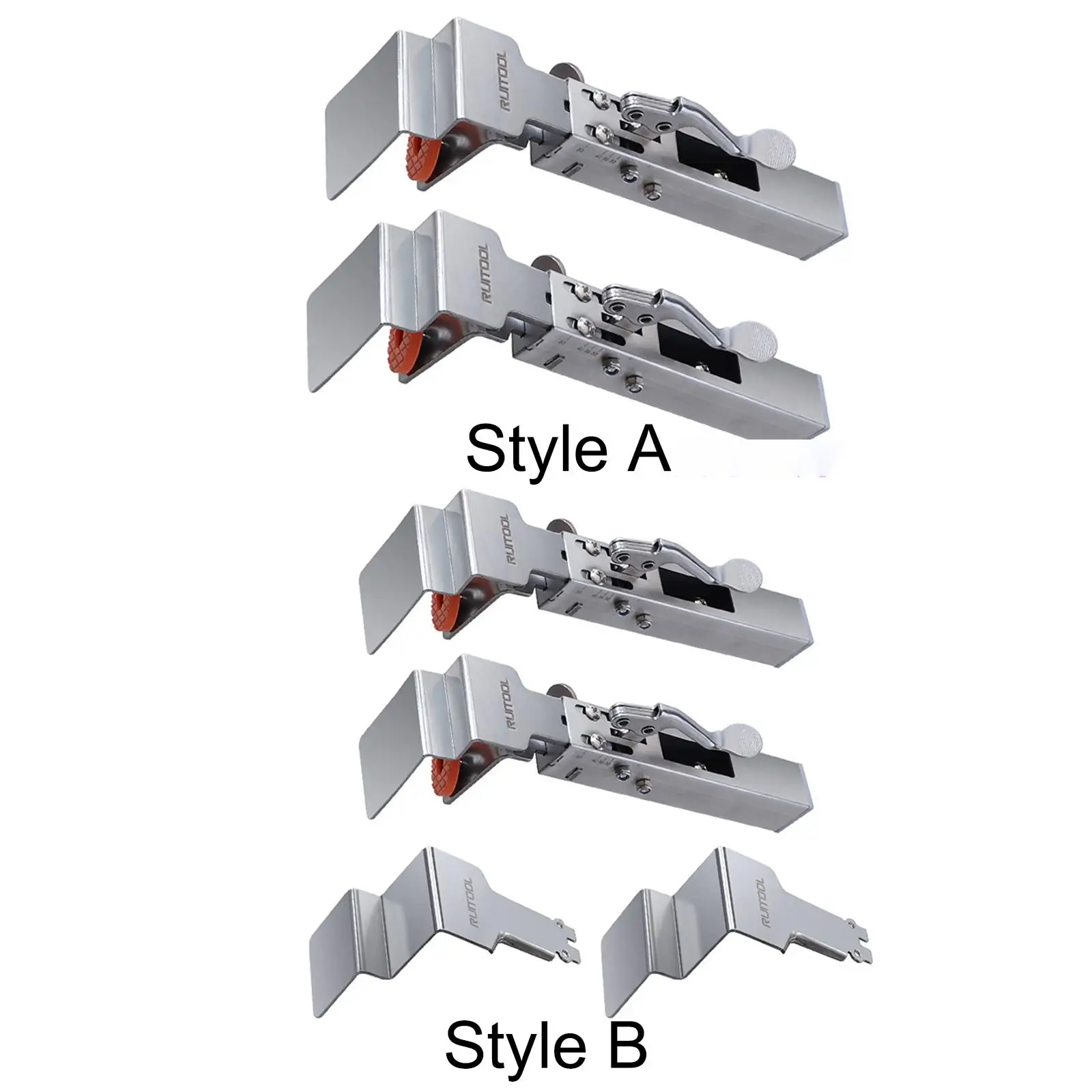 2Pcs Adjustable Drawer Fixing Clamps Hardware Jig for Cabinet Office Drawer