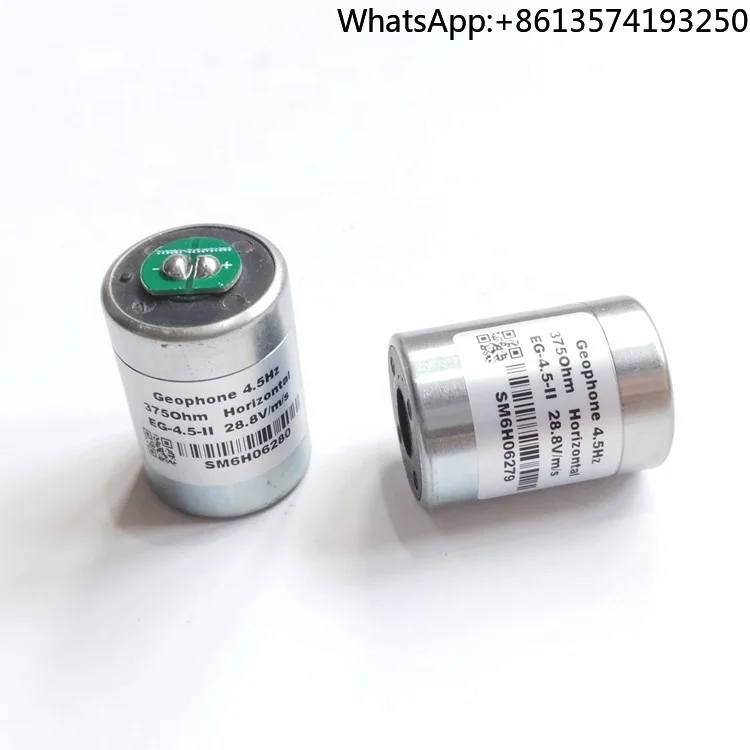 

Vertical Geophone 45 hz Seismic Survey Equipment / Seismic Geophon Sensor