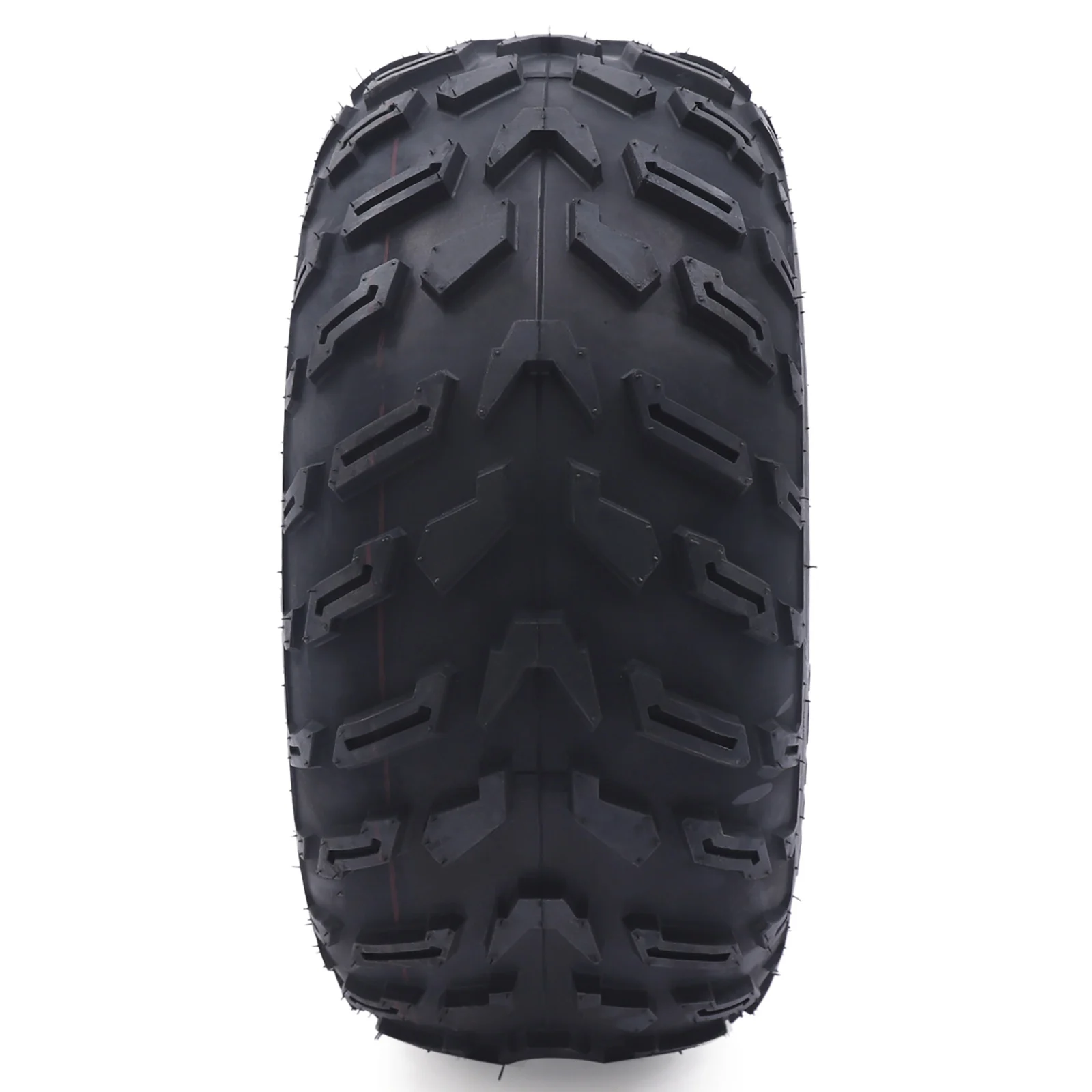 Black Anti-Puncture All-terrain Tire ATV Wheel For Go-Kart Wear-Resistant Carbon Steel Rubber