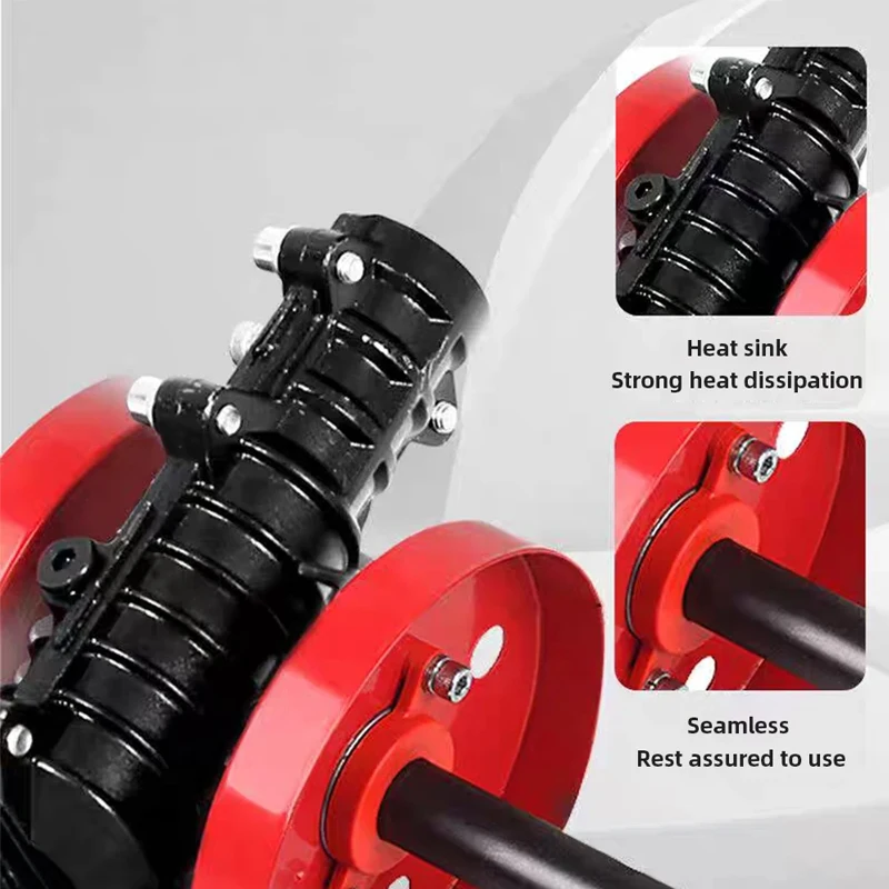 24 مللي متر 7 الأسنان متعددة الوظائف جزازة العشب العشب الانتهازي ملحق شفرات قابلة للتبديل التربة تخفيف الخنادق إزالة الأعشاب الضارة عجلة