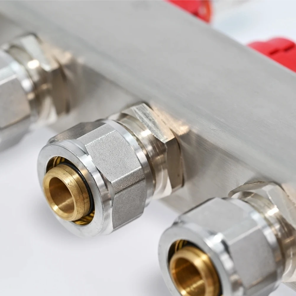 Heat Conduction Part 2x2.3 Copper Heating Manifold Hassle-free Connection Optimal Efficiency Stable Performance