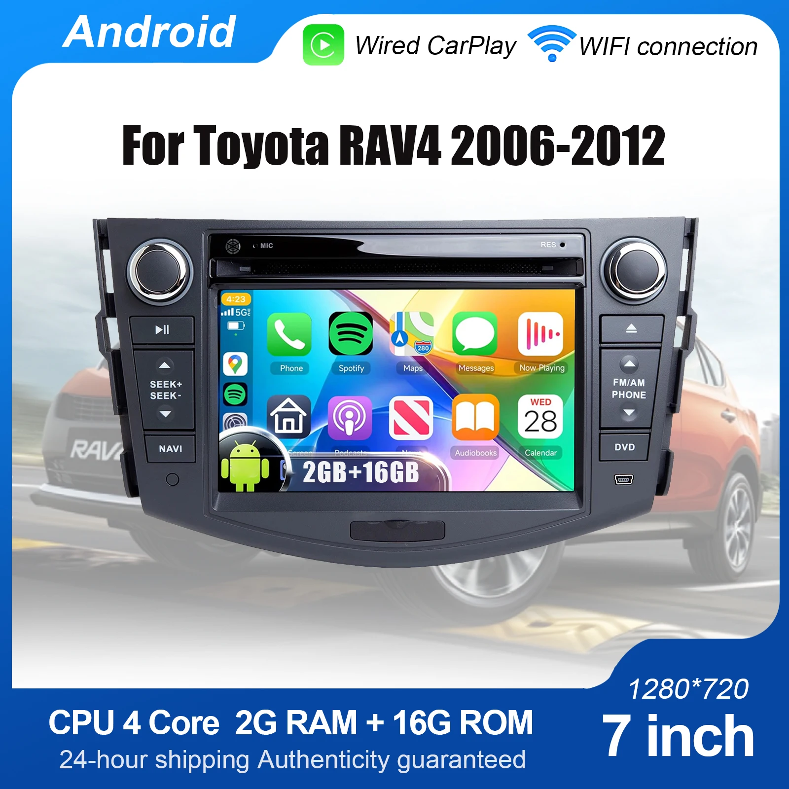Android Car Radio F…