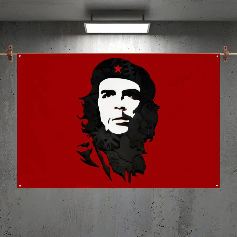

Che Guevara Cuba Flags Custom Camping Outdoor Garden room Bedroom Decor Party Backdrops Wall Art Family Gifts