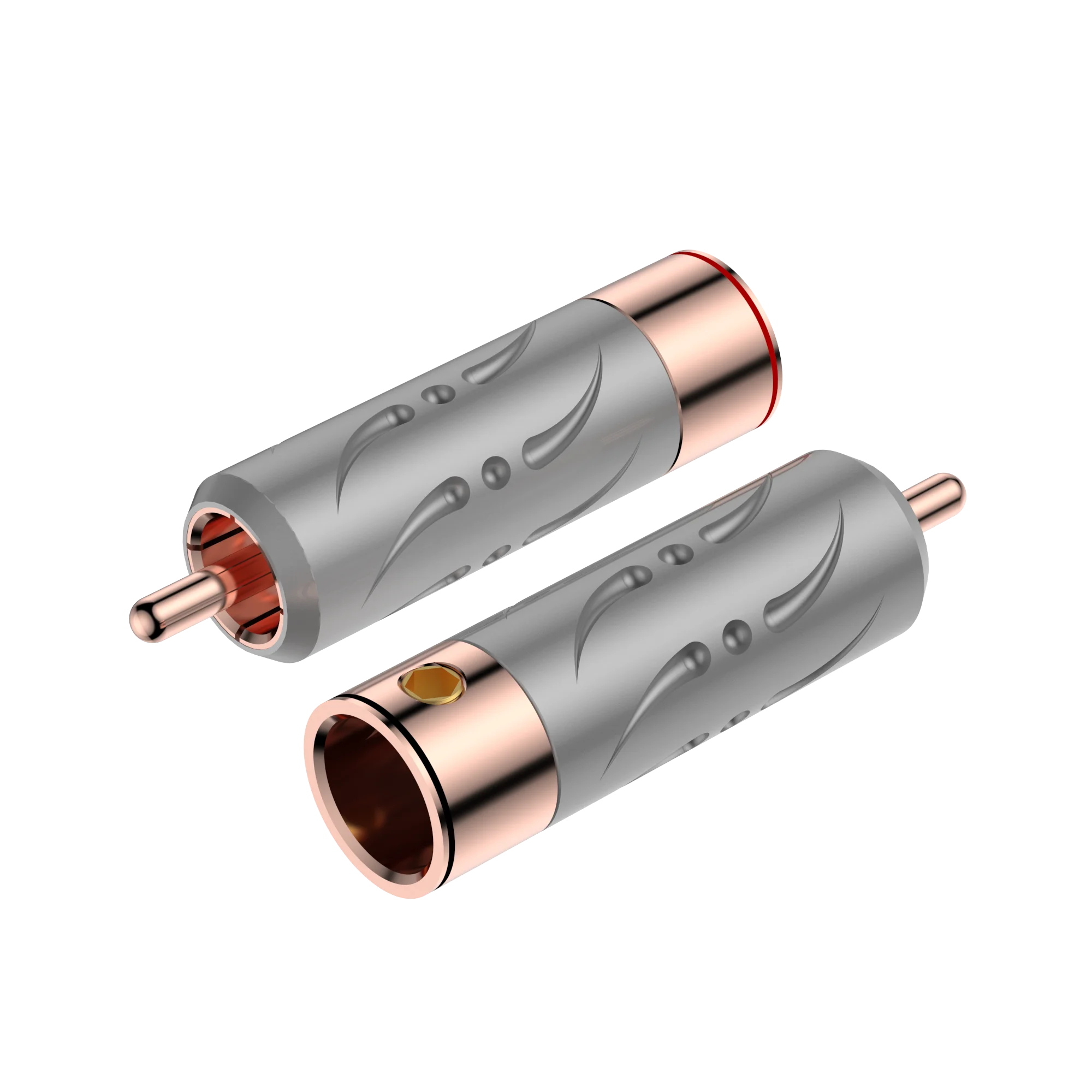 

Viborg VR109 HI-End Performance Pure Red Copper RCA Plug soldering connectors