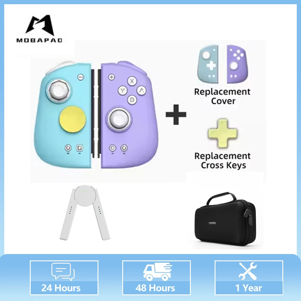 

Mobapad M6S Bluetooth Controller Hall Joystick Support For Nintendo Switch/Switch Oled With NFC,Wake up Gamepad