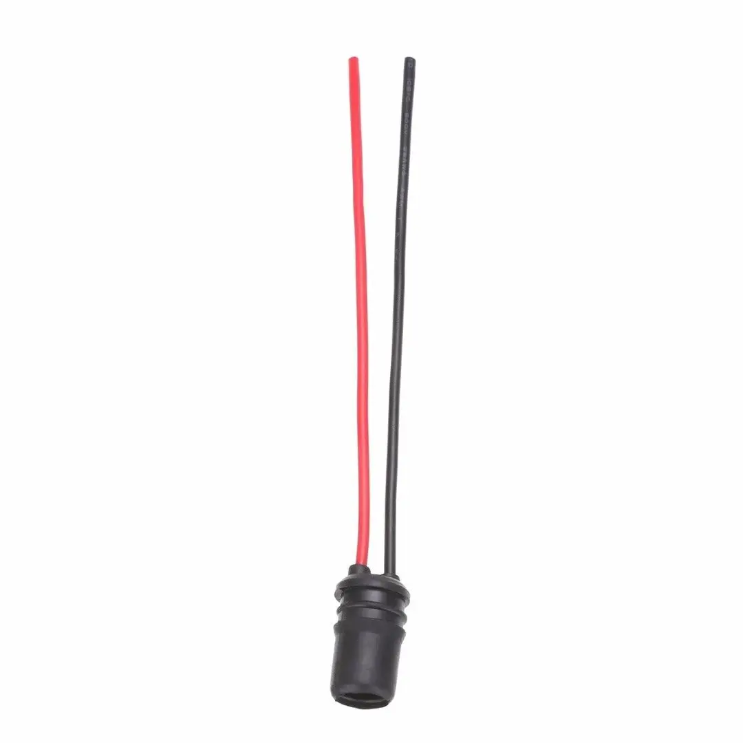 Enchufe de bombilla de goma T10 para salpicadero de coche, soporte de lámpara, conector para coche, camión y barco, 10 piezas