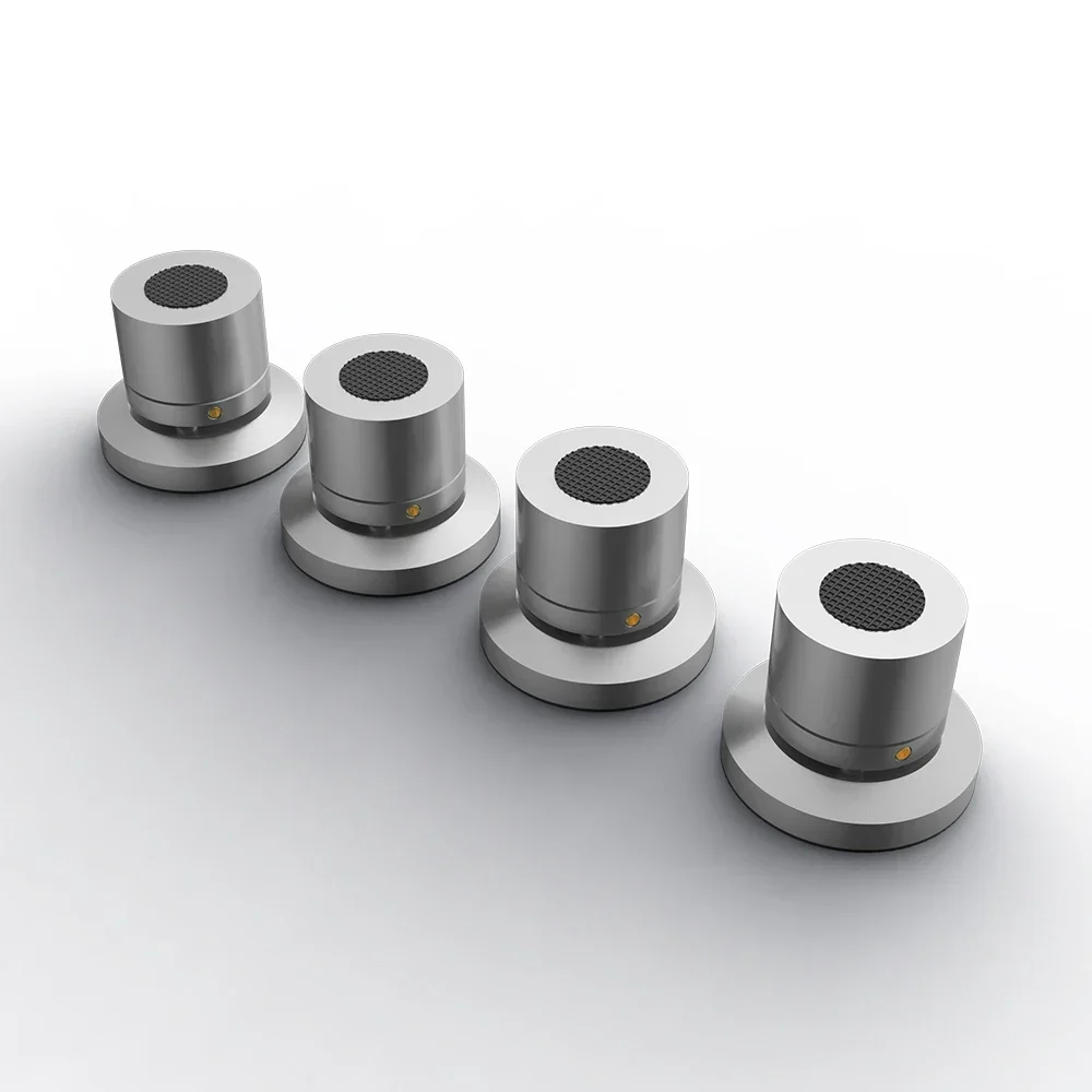 4PCS HiFi Speaker Isolation Feet Amp Chassis Ceramic Beads Anti-Shock Absorber Adjustable Pads Vibration Absorption Stands
