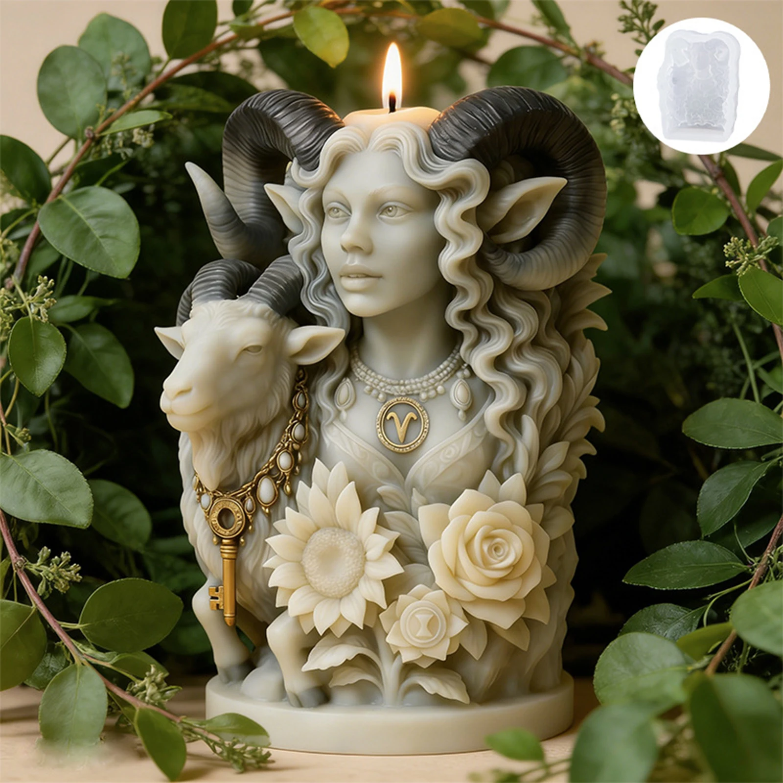 Silicone Goat Goddess DIY Cand - Art Craft Easy ulasan dan harga