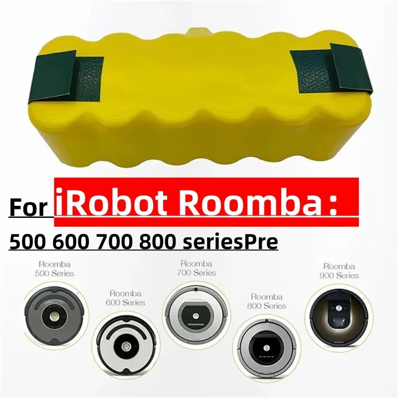 

Battery for iRobot series 14.4V 12800mAh 500, 600, 700, 800, 900, iRobot Roomba14.4 v, 620, 650, 770, 780, 580