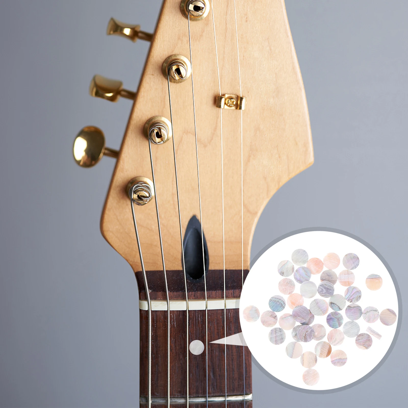

40pcs Colorful Abalone Inlay Dots For Guitar Fingerboard Durable Side Position Markers Music Instrument Repair Tool Luthier