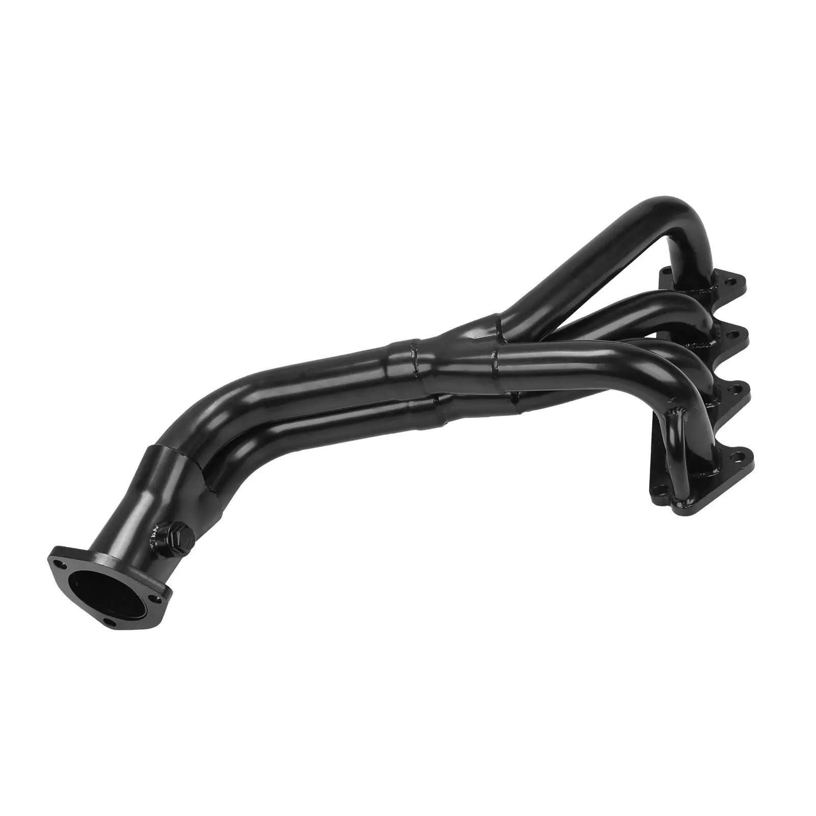 Black Color 304 Stainless 4-2-1 Full Length Exhaust Header Manifold For Suzuki Samurai/Geo Sidekick Tracker 1.3L/1.6L Black