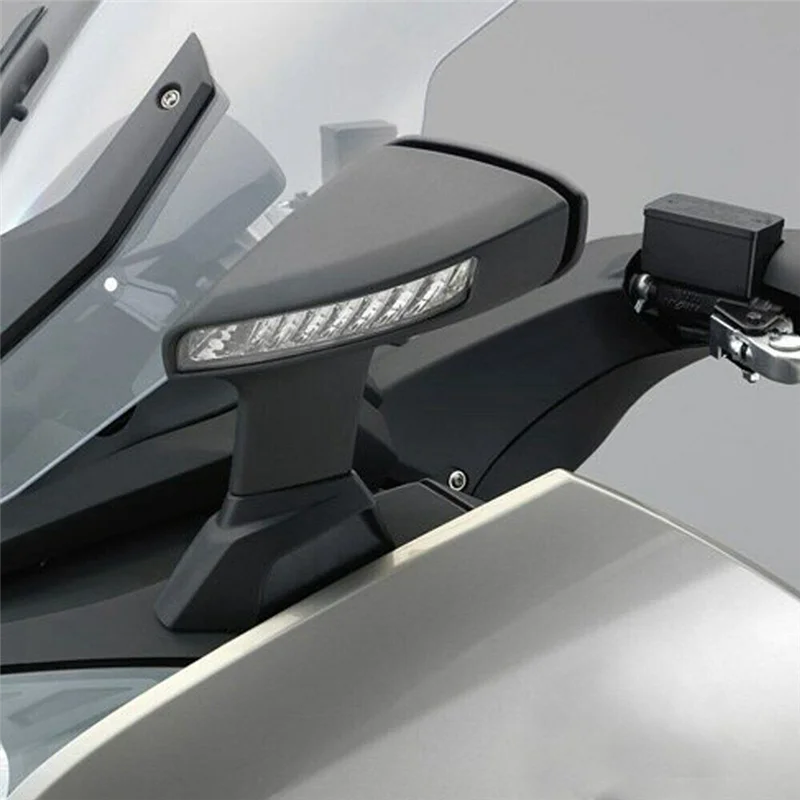 AB56-1 قطعة دراجة نارية مرايا الرؤية الخلفية محول تركيب استبدال الملحقات لسيارات BMW C650GT 2012 2013 2014 2015 اليسار
