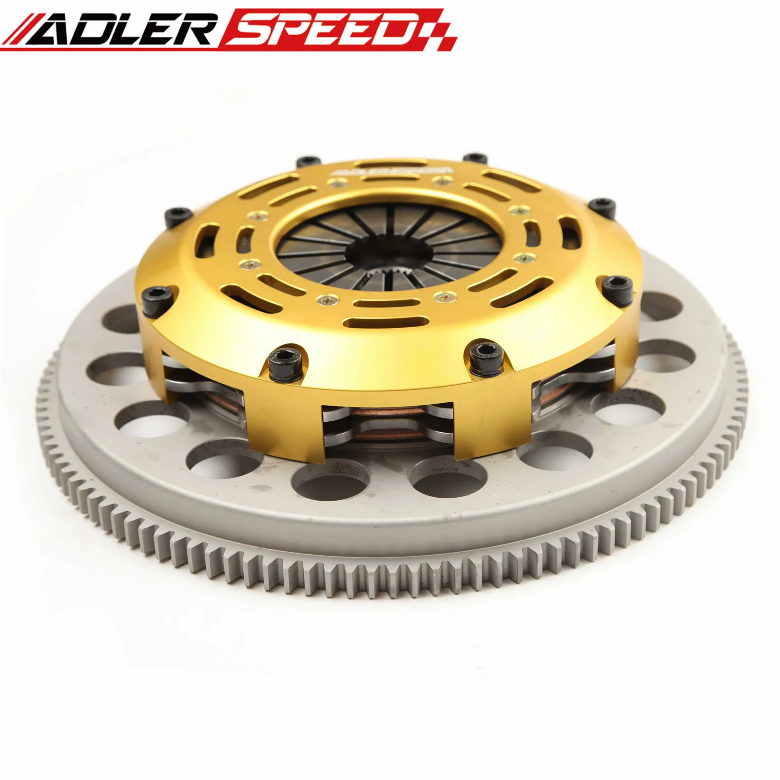 

ADLERSPEED Race Twin Disc Clutch For Nissan Skyline RB20DET RB25DET 5-SPEED Medium