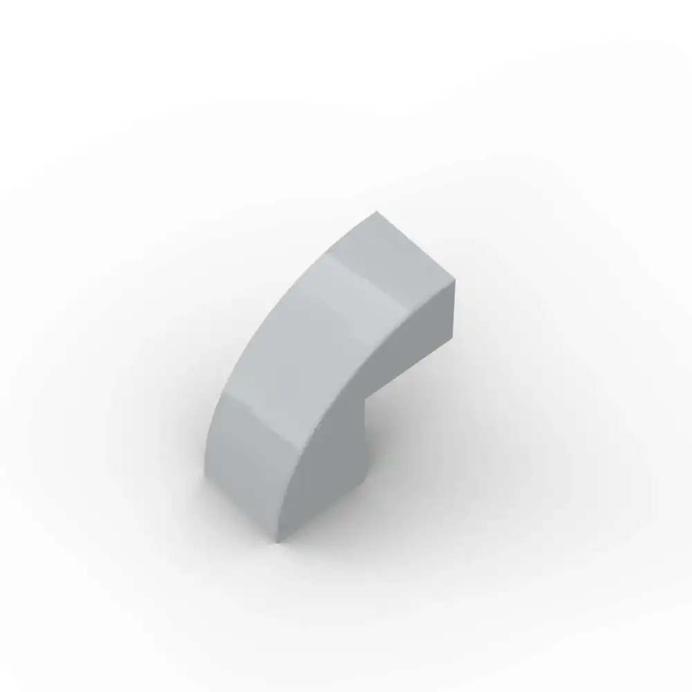 MOC 10PCS Curved 5907 2x1x1 2/3 Slope Building Blocks Kit House Castle Bricks Particle Puzzle DIY Toys Children Birthday Gifts