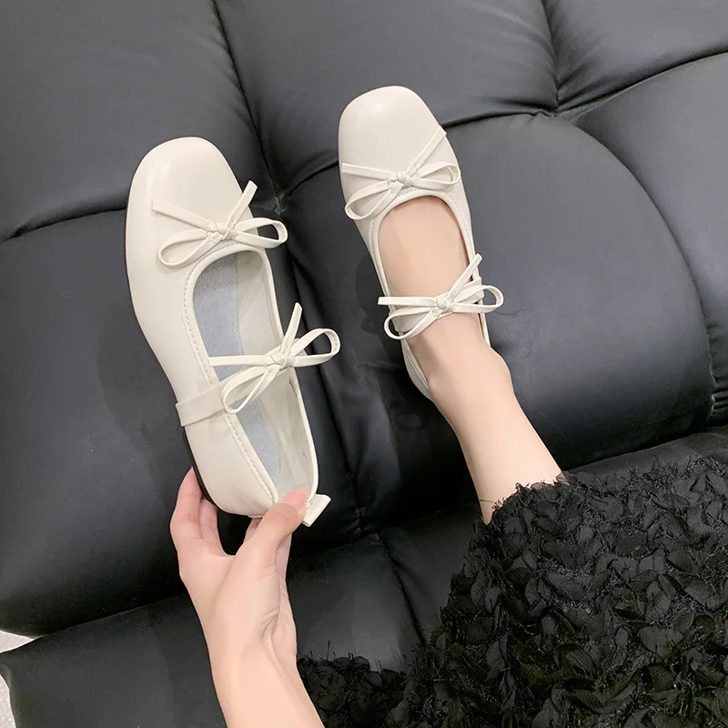 Soft Summer Shoes Ladies Autumn Female Footwear 2024 Fashion Women's Shallow Mouth Casual Sneaker Round Toe Fall Dress New Modis