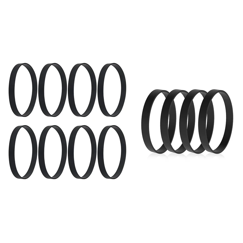 DT19 562932001 38528-033 Vacuum Belt for Hoover WindTunnel Bagless Upright, 4Pcs Rubber Replacement Belt for UH70105