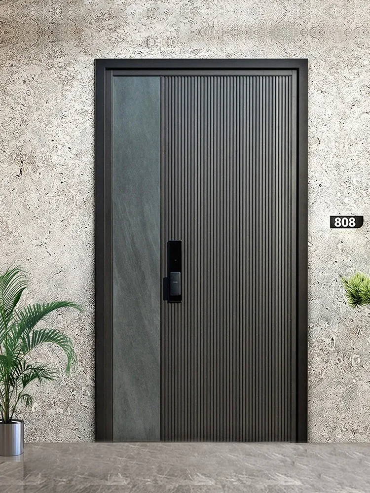 Входная дверь Противоугонная дверь Вилла для матери и ребенка Входная DoubleSimple