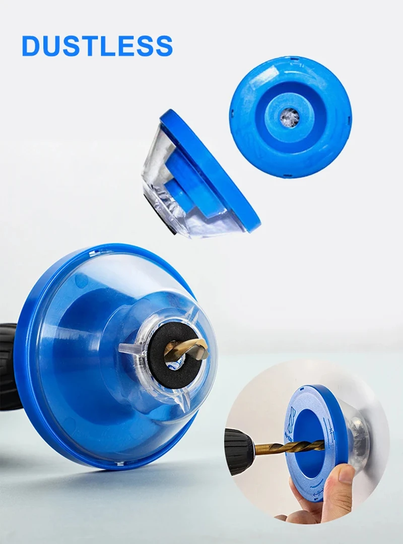 جديد الحفر الكهربائية غطاء غبار الرماد السلطانيات تأثير المطرقة مجمع الغبار أدوات كهربائية اكسسوارات الحفر أجهزة الغبار 2025 #2