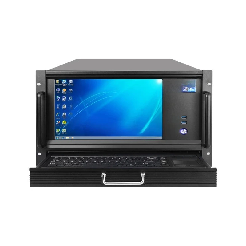 Intelligent rack-type 6U integrated workstation Localized industrial control all-in-one machine Industrial computer host