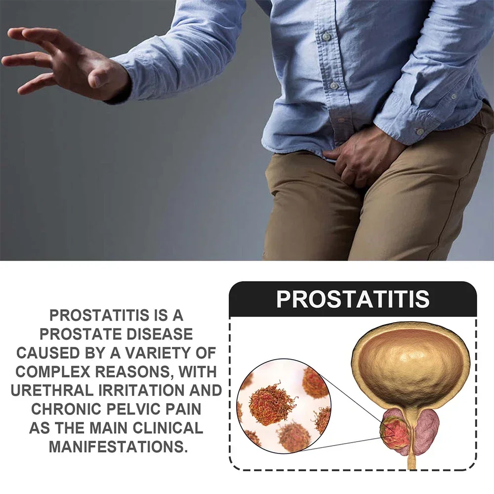 Prostatitis Prostate Improves Prostatic Problems Plaster Urethritis Recovery Male Body Health Care Belly Button Patch Kidney