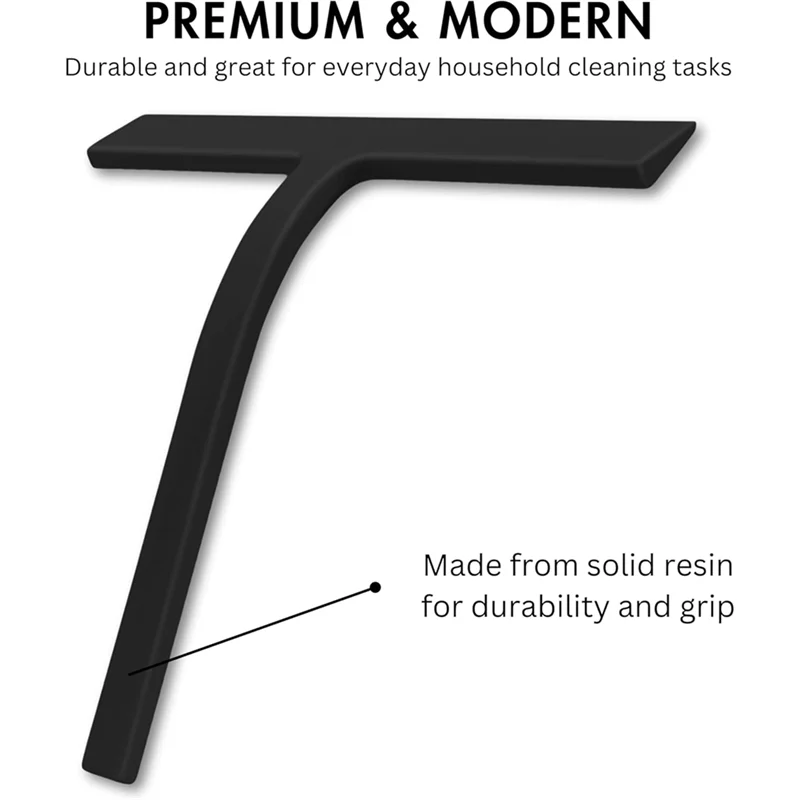 A03F-Glass تنظيف ممسحة عدة حمالة تعليق جدارية شفط كأس لأبواب الاستحمام والنوافذ والأبواب الزجاجية والحمامات والمرايا #4