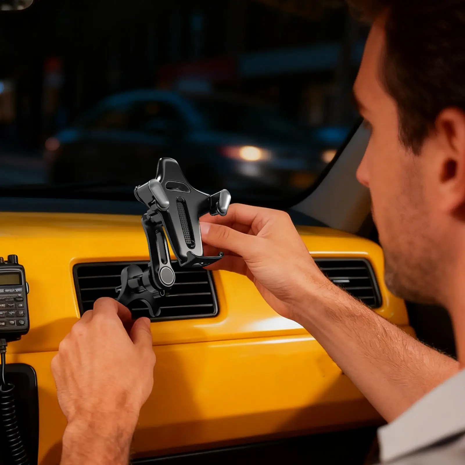 

Vent Phone Holder For Car Silicone Y-Shape Stand Car Vent Phone Holder For Family Friends Women Automotive Vehicle Indoor