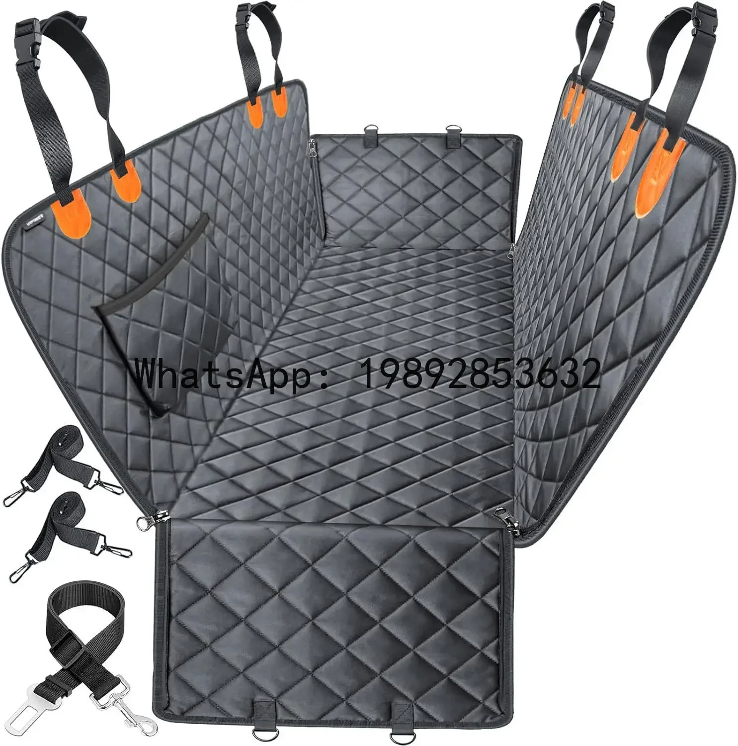 

pet car pad waterproof and anti-dirty car seat cushion rear car dog pad