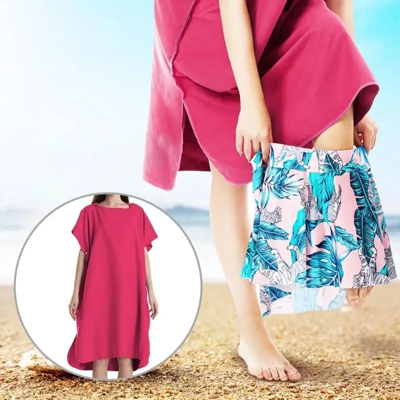 

Changing Towel Surf Poncho Microfibre Towel for Beach Wetsuit Changing