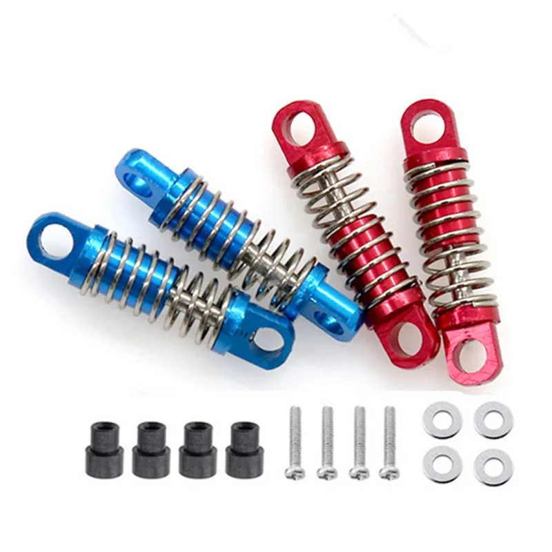 2pcs Metal Shock Absorber Damper Oil Filled Type For Hobby Model 1/28 WLtoys K969 K989 K999 P929 K989-43 RC Car