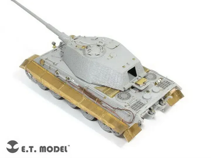 ET Modelo 1/35 E35-102 Segunda Guerra Mundial Alemán KING TIGER (Torre Henschel) Para Kit DRAGON