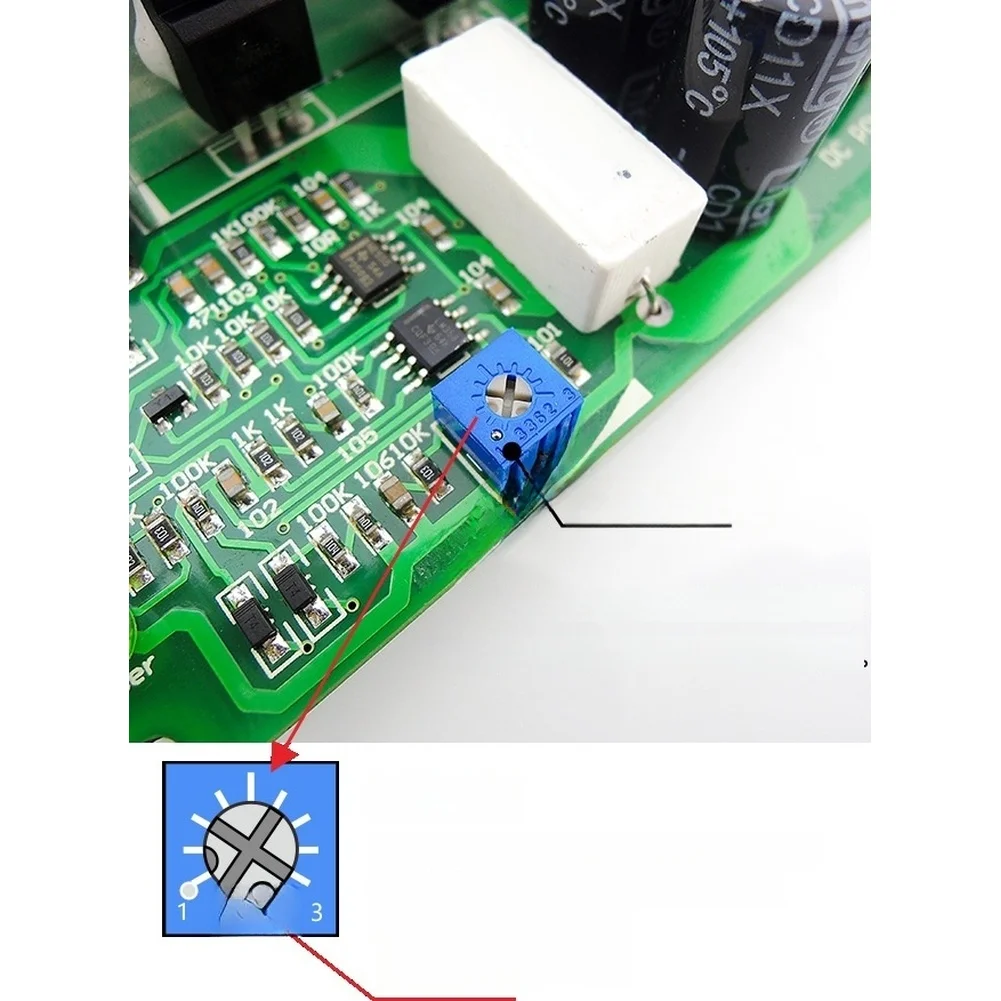 15A Adjustable For PWM Motor Controller DC 10V-40V FOR 12V 24V 36V Brushed DC Motors with Built-in Overload Delay