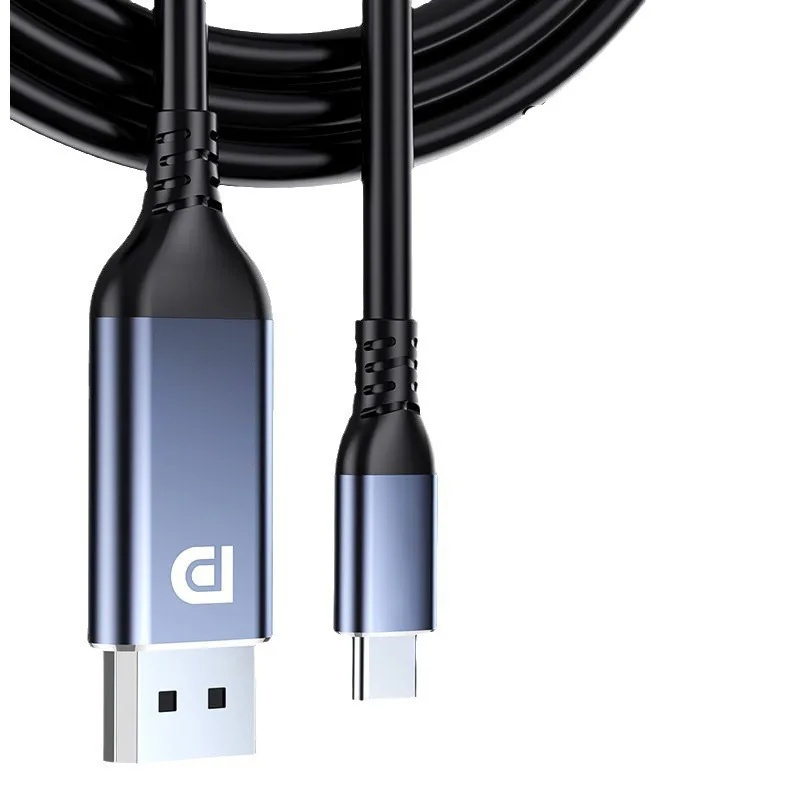 for type-c to for dp 1.2 Adapter Cable for TB3 Devices with 4K60Hz Resolution Support and Dynamic HDR for Immersive Viewing