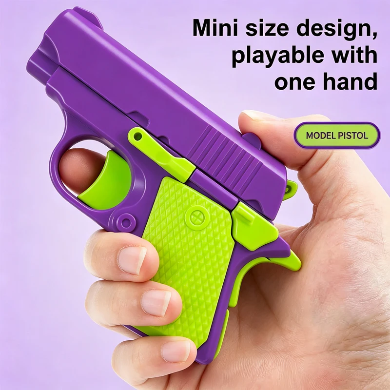 3D-gedrucktes Mini-1911-Waffenmodell, Kinderspielzeug, Zappeln für Kinder, Erwachsene, Jungen, Stressabbau, Spielzeug für Kinder, Dekompressionsgeschenk – Detail 3