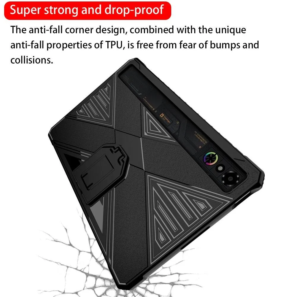 For ZTE RedMagic Astra 9.06 Inch 2025 Red Magic 3 PRO Gaming Tablet Protective Case With Stand Protection Soft Shell