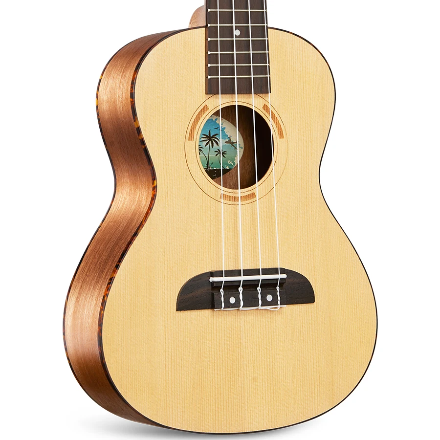 INITER Ukulele ukelele 23/26 InchConcert/tenor guitar High Quality spruce ukuleles Small Hawaii Guitars for beginner&Free access