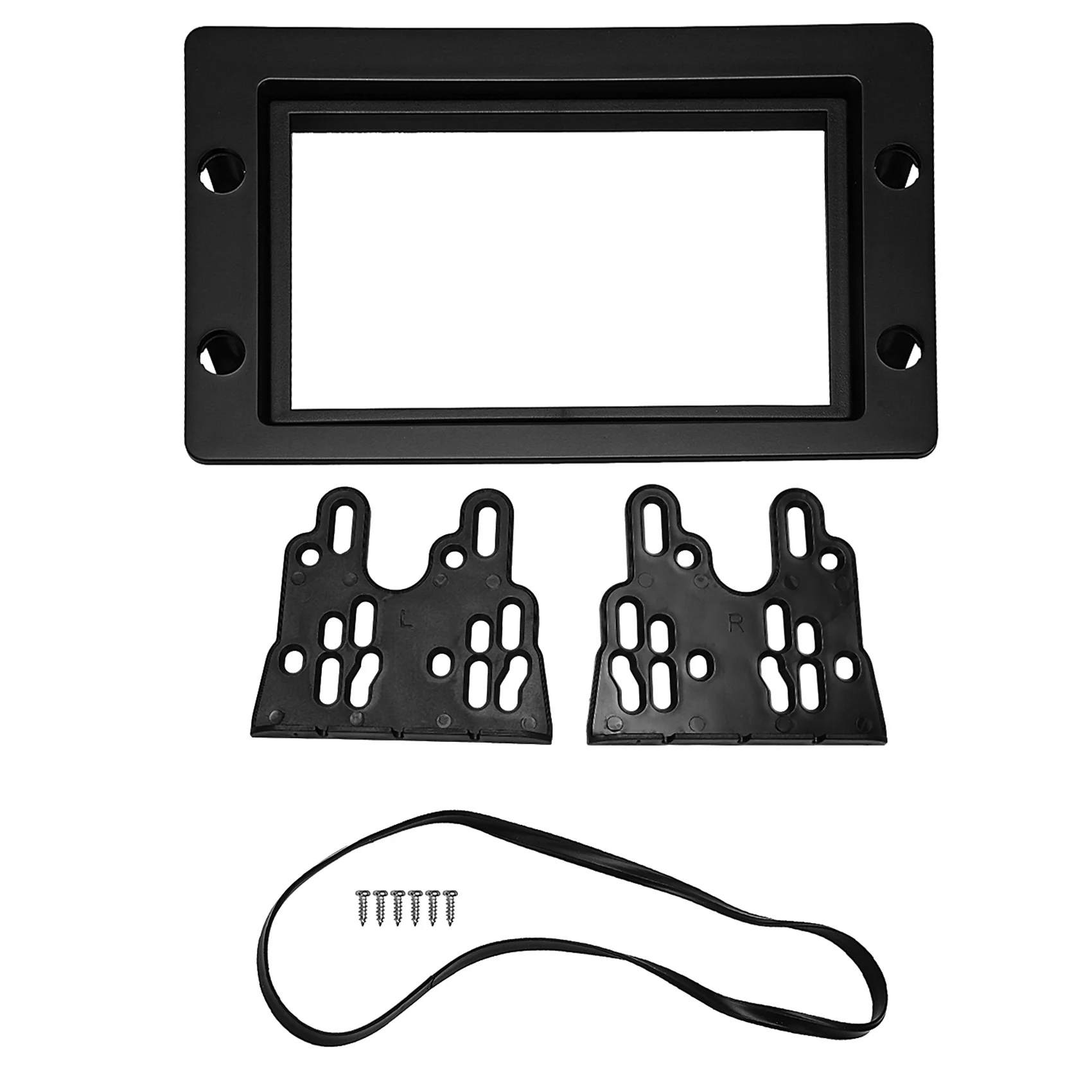 Kit di finiture per telaio 2 Din per pannello cruscotto radio stereo per auto per SAAB 9-5 2005-2011